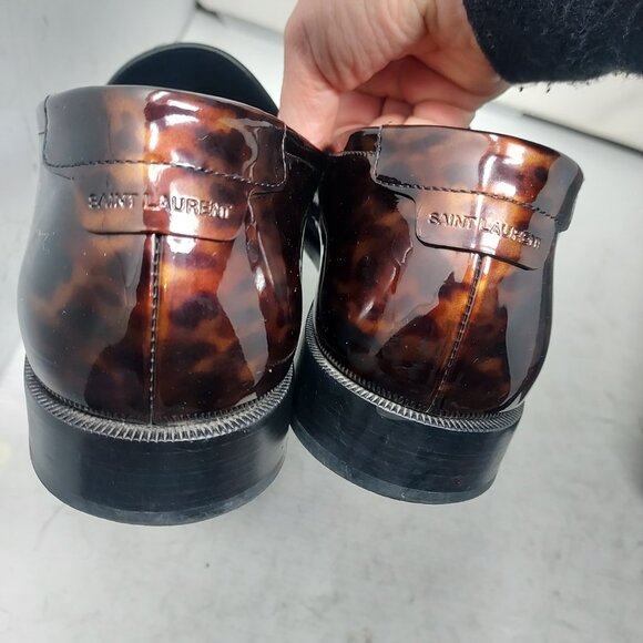 YSL Yves Saint Laurent MENS Le Loafer Tortoiseshell Logo Loafer main image 10